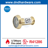 UL FIRE مصنفة من النحاس النحاس مشاهدين لعين الباب للأبواب المعدنية DDDV010