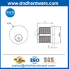 النحاس الصلب ANSI القياسي 6 دبوس schlage C Keyway Lock Cylinder-DDLC011