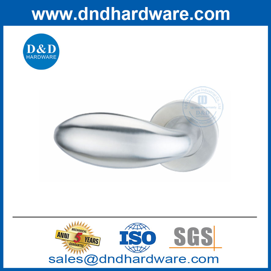 جولة Rosette Room Type Door Handle مقبض مقبض للمطار DDSH030