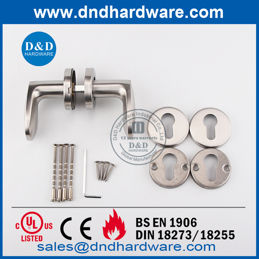 الفولاذ المقاوم للصدأ رخيصة رافعة تجارية مقبض الباب- DDSH038.5