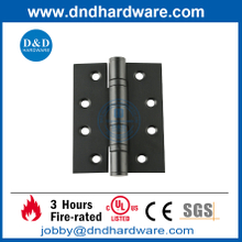 SS304 4x3x3.0mm مفصلة باب إنهاء أسود مصنّف للحريق للباب المعدني- DDSS001