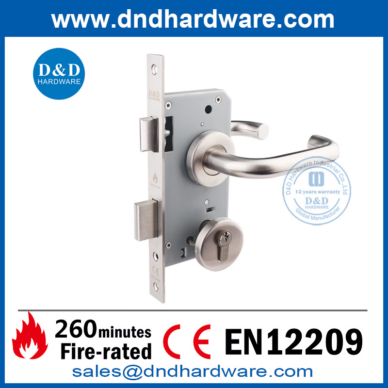 BS EN12209 Solid SUS304 وشاح مقاوم للحريق - DDML009
