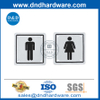 الفولاذ المقاوم للصدأ الذكور الحمام مرحاض باب تسجيل لوحة- DDSP001