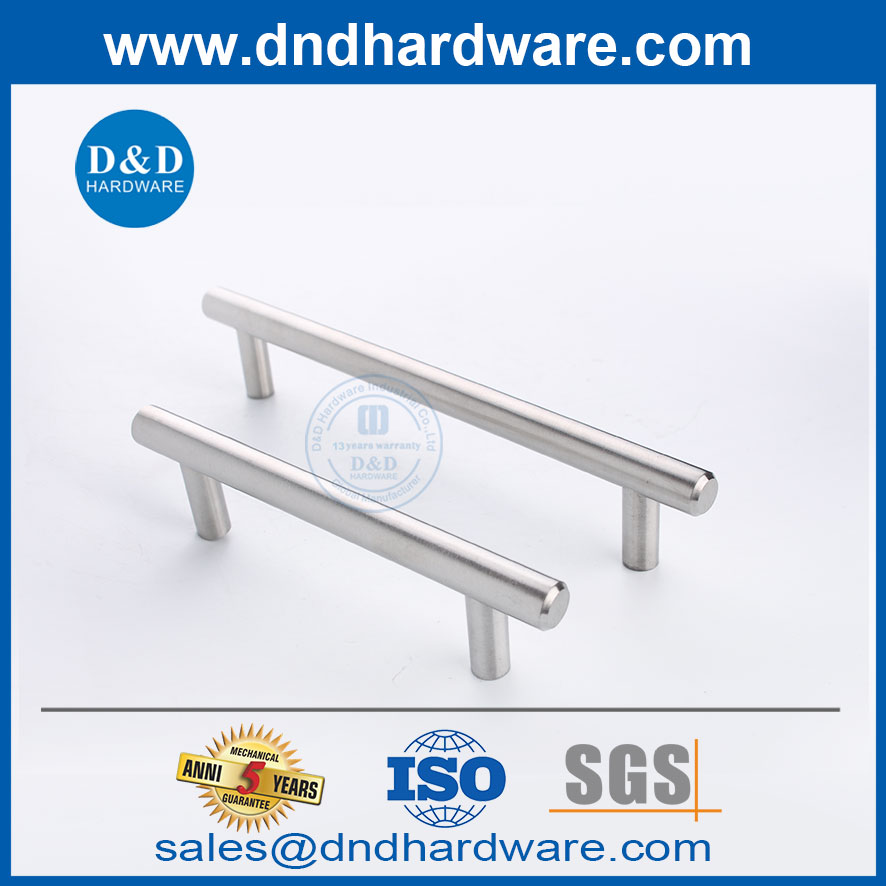 Silver Color SUS304 درج سحب الأثاث مقبض مقبض DDFH005