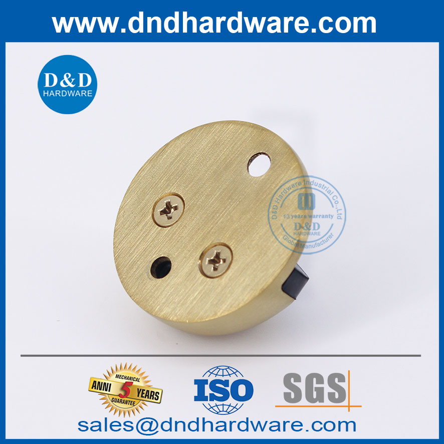 Moden Satin نحاس من الفولاذ المقاوم للصدأ الفولاذ المقاوم للصدأ الباب المعدني Stop-DDDS001