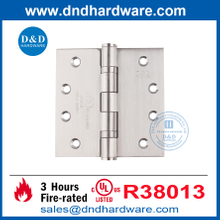 316 الفولاذ المقاوم للصدأ UL 10C مقاوم للباب 4 بوصة مفصلات الباب لغرفة النوم DDSS001-FR-4X4X3.0