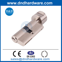 EN1303 Satin Nickel Solid Brass Lock Cylinder for European Market-DDLC001