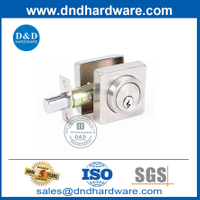ساتان النيكل مربع المربع زنك سبيكة قفل الباب deadbolt-ddlk021