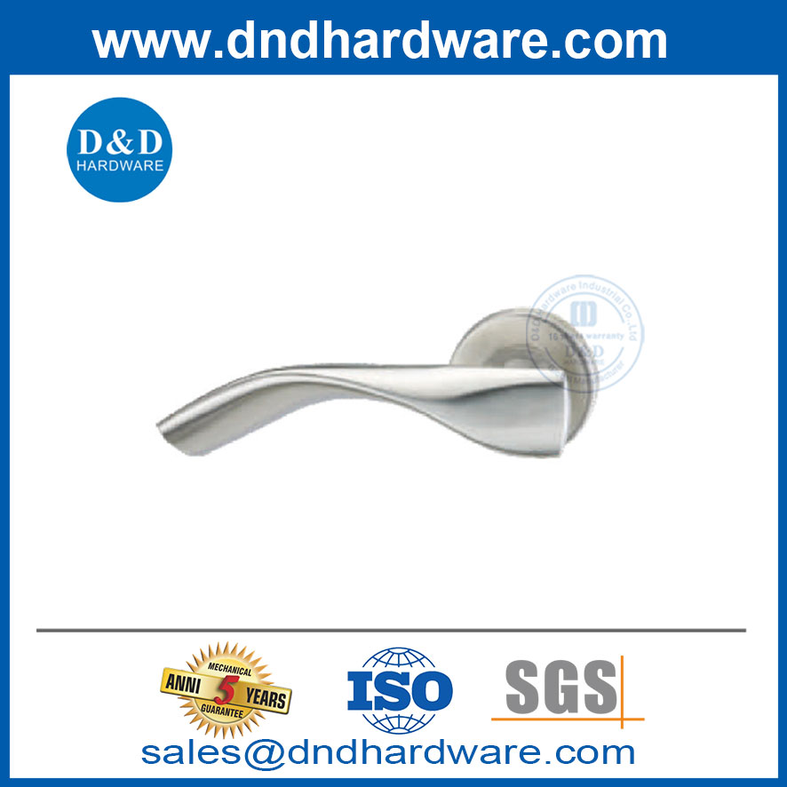 مقبض الباب الصناعي مقابض الأبواب الصلبة على غرار الفولاذ المقاوم للصدأ DDSH049