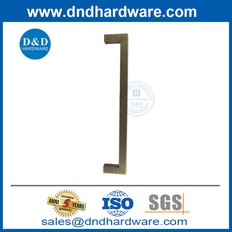 الفولاذ المقاوم للصدأ من النحاس النحاس العتيق الحديدي مقابض سحب الباب الخارجي ddph034