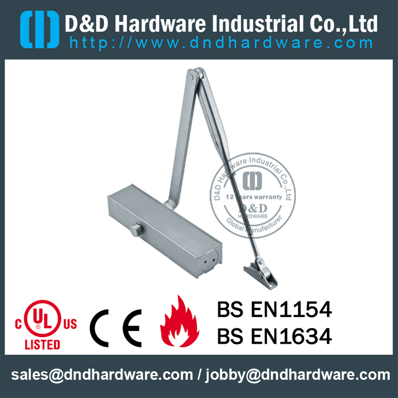 سبائك الألومنيوم سلامة Y نوع الباب أوثق للباب المعادن ، DDDC-20A