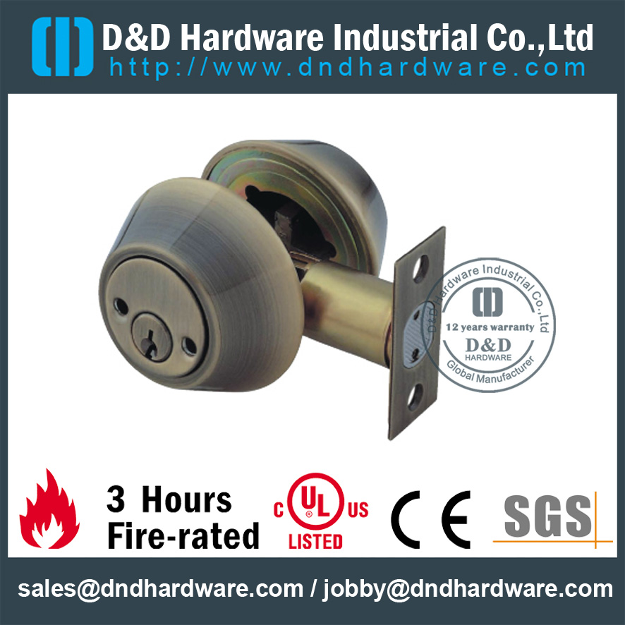 DDLK007 Deadbolt Lock Key خارج الفولاذ المقاوم للصدأ